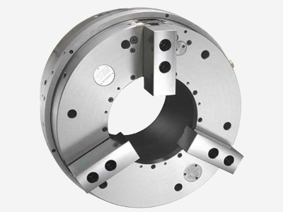 北川3爪超大孔徑中空氣動卡盤UB系列