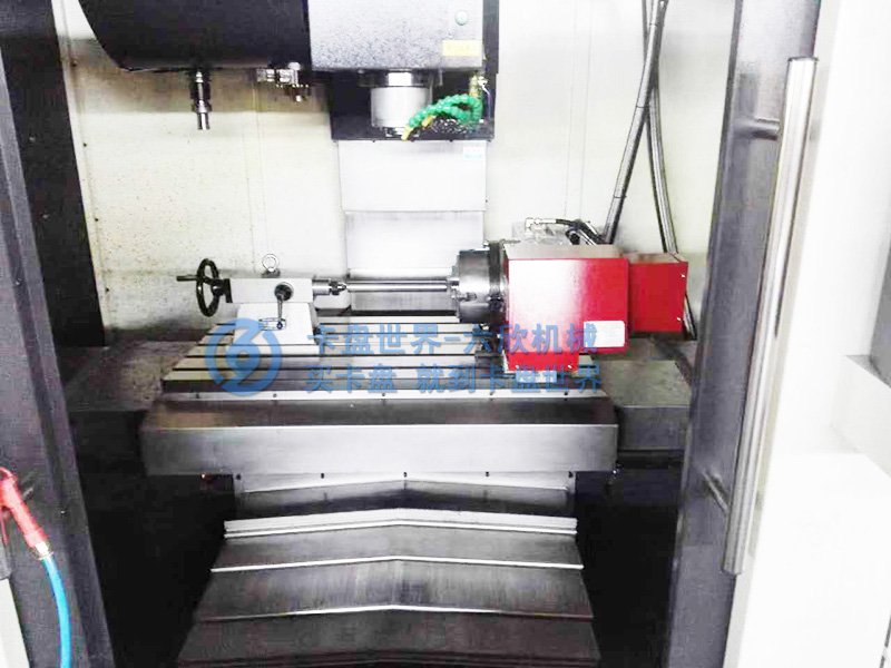 四軸安裝液壓卡盤(pán)應(yīng)用案例