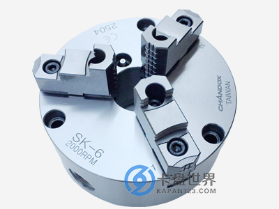 千島強力型三爪手動卡盤SK