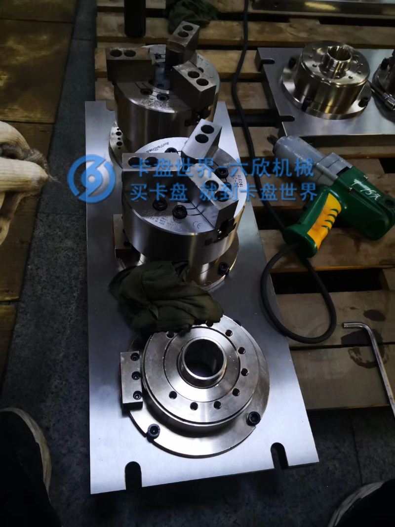 加工中心一拖六氣動(dòng)卡盤夾持方案