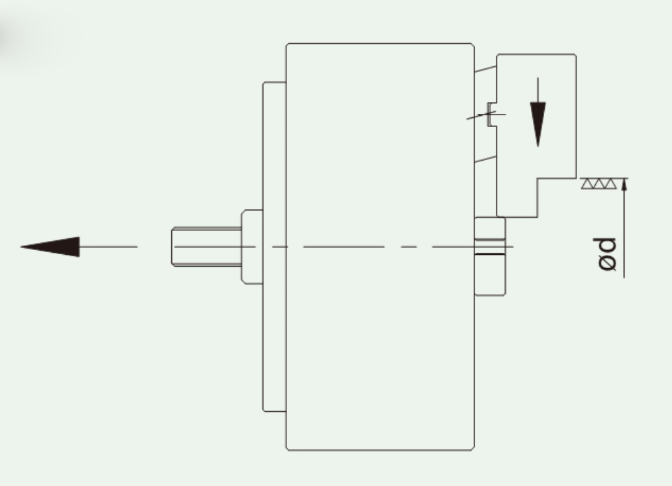 后拉式液壓卡盤如何修爪，（后拉卡盤怎么修爪）