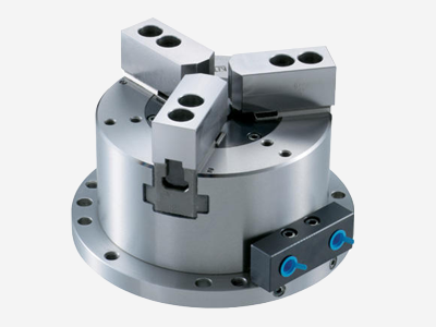 北川內藏式三爪氣動卡盤AS系列